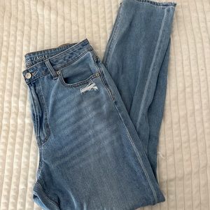 light blue mom jeans